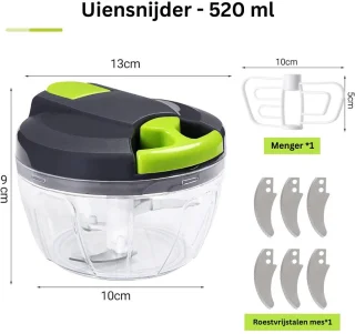 CLGP Chopper Hakmolen Zwart