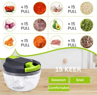 CLGP Chopper Hakmolen Zwart