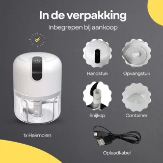 COCHO® Elektrische hakmolen 250 ml Groen