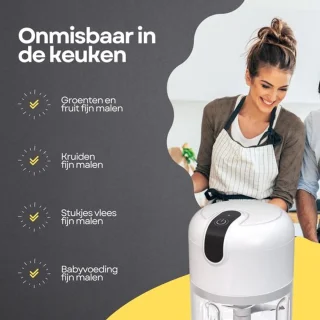 COCHO® Elektrische hakmolen 250 ml Groen