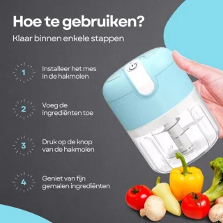 COCHO® Elektrische hakmolen