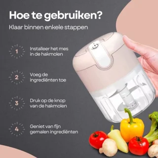 COCHO® Elektrische Hakmolen