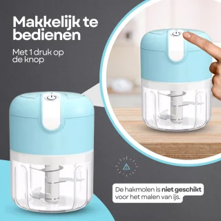 COCHO Hakmolen elektrische USB mini 250ml groen