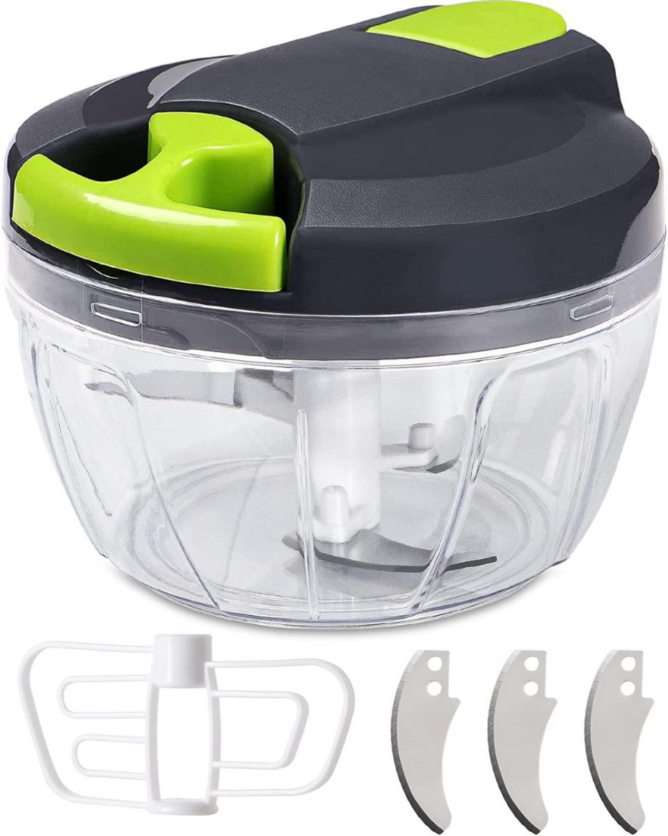 De CRLYN Chopper Hakmolen Electrisch Transparant in één oogopslag