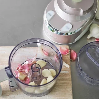 Cuisinart Mini Prep Pro RMC100E Foodprocessor Frosted Pearl