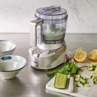 Cuisinart Mini Prep Pro RMC100E Foodprocessor Frosted Pearl