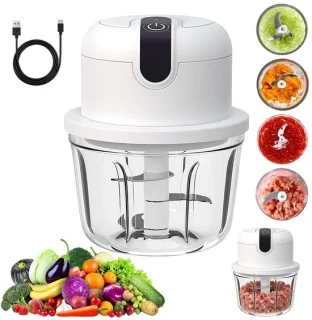 Dailygoods - elektrische mini hakmolen 350 ml