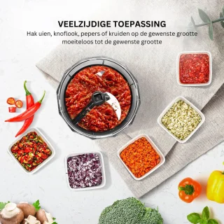 DailySupplies® Chopper Hakmolen Zwart