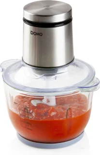 DOMO Master Chopper DO9244MC hakmolen 1.4L 400W wit/zilver