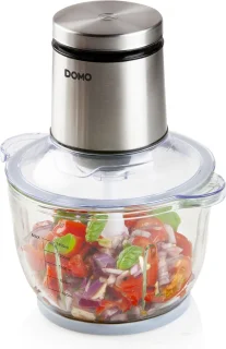 DOMO Master Chopper DO9244MC hakmolen 1.4L 400W wit/zilver