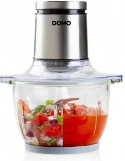 DOMO Master Chopper DO9244MC hakmolen 1.4L 400W wit/zilver