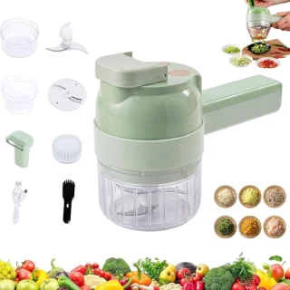 Draadloze elektrische 5-in-1 groentehakker