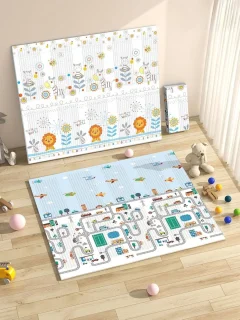 Dubbelzijdige Baby Speelmat 180 x 200 cm