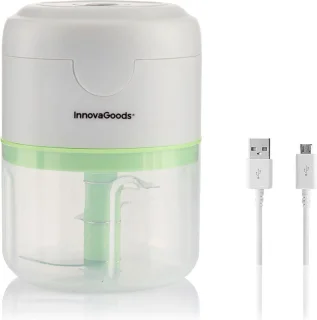 Echoppie InnovaGoods Minisnijder Oplaadbaar Draagbaar