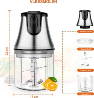 Elektrische Foodprocessor - Keukenhakker