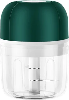 Elektrische Groentesnijder 2-in-1 Oplaadbaar 30W 250ml Groen