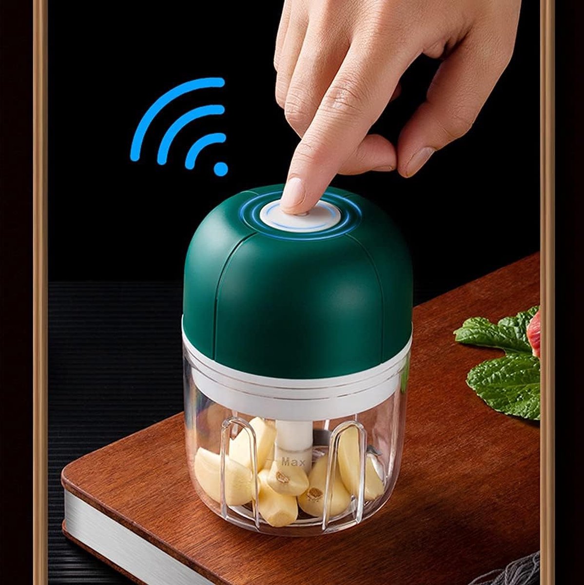 Wat vinden we goed aan de Elektrische Groentesnijder 2-in-1 Oplaadbaar 30W 250ml Groen