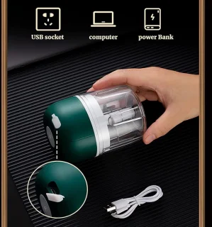 Elektrische Groentesnijder 2-in-1 Oplaadbaar 30W 250ml Groen
