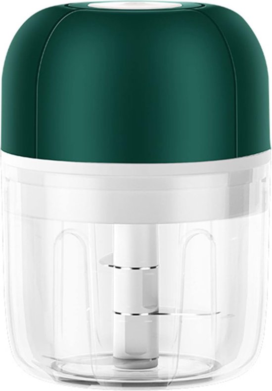 Elektrische Groentesnijder 2-in-1 Oplaadbaar 30W 250ml Groen review
