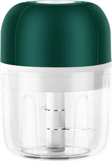Elektrische Groentesnijder 2-in-1 Oplaadbaar 30W 250ml Groen