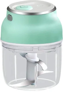 Elektrische Hakmolen Uiensnijder Knoflooksnijder Groen 100&250 ML