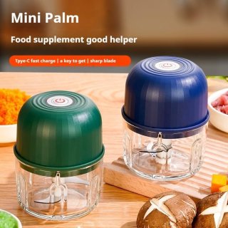 Wat vinden we goed aan de Elektrische knoflookpers - Voedingshakker 250ml Blauw