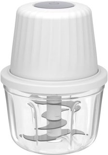 Kleine krachtpatser: Elektrische knoflooksnijder 450 ml