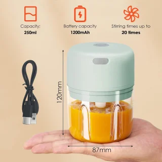 Elektrische Mini Hakmolen 250 ml