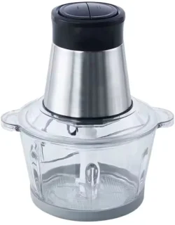 Elysora Elektrische Hakmolen XL 3L Glazen Kom 400W