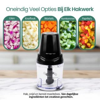 Emerio Hakmolen MC-132890 Zwart