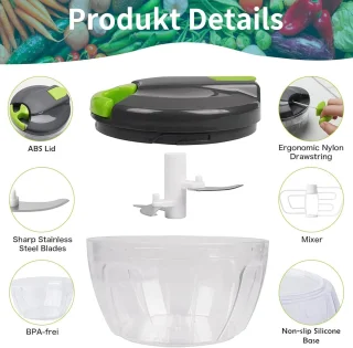 Equivera Hakmolen Food Processor
