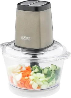 First Austria TZS Versnipperaar 500W 1,7L Glazen Container Zilver