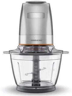 Florixa® Elektrische Hakmolen Zilver