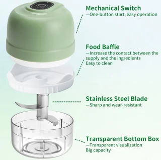 Food Processor Hakmolen Groentesnijder