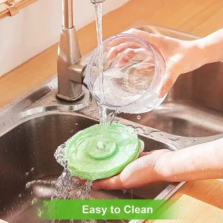 Gigicial Handmatige knoflook- en uienhakker, 1 stuk, groen