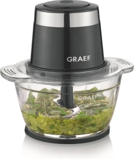 Graef CH 502 Hakmolen zwart 500W