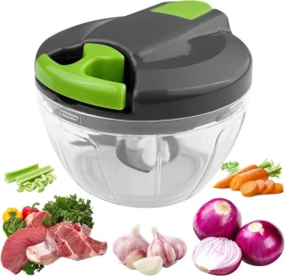 Groentesnijder groen 520 ml handmatige uienhakmachine