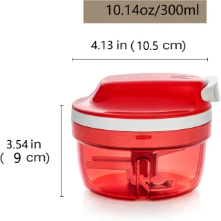 Gsedaox Hakmolen Rood Handmatige Groentesnijder