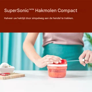 Gsedaox Hakmolen Rood Handmatige Groentesnijder