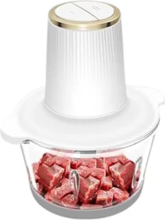 Hakmolen Elektrisch Glazen Kom Food Chopper Vleesmolen