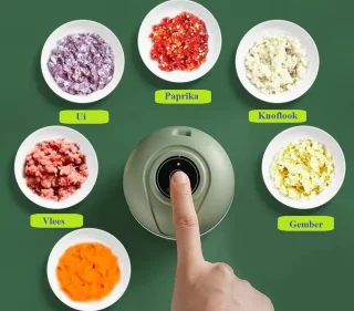 Hakmolen Food Chopper 250 ml RVS mesjes