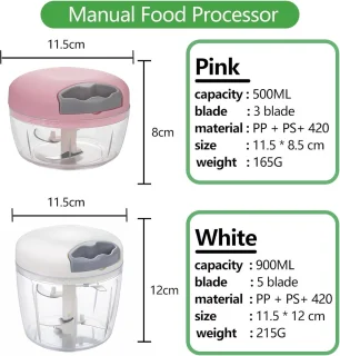 Hakmolen Food Processor Groentesnijder