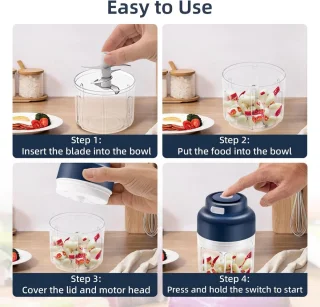 Hakmolen Food Processor Groentesnijder