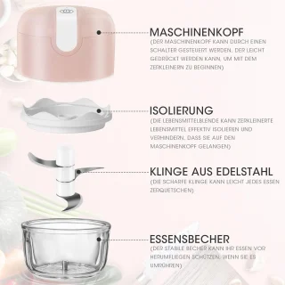 Hakmolen Food Processor Groentesnijder