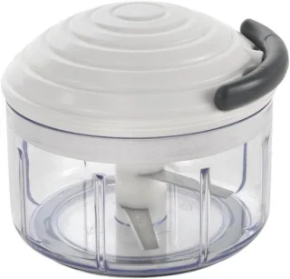 Hakmolen – keukenmachine groentesnijder – 0,9 liter – wit