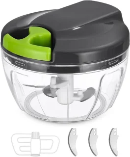 Handmatige hakker - grijsgroen - 520 ml