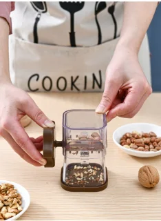 Handmatige noten- en chocolademolen