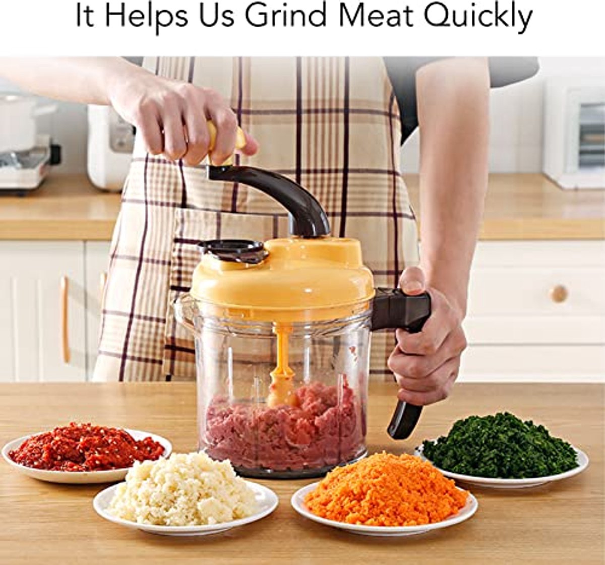 Wat vinden we goed aan de Handslinger Voedselchopper Grote Capaciteit