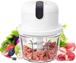 Homevero elektrische mini hakmolen 350 ml