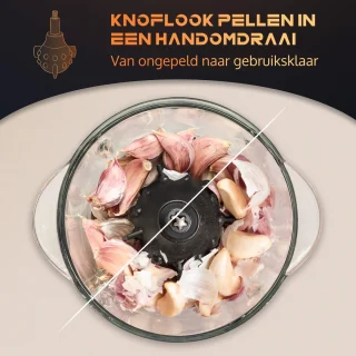JAP Appliances Multi Chop Uitbreidingspakket - Hakmolen 600 ml